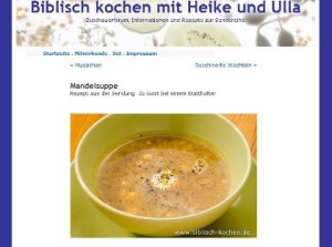 Screenshot: http://www.biblisch-kochen.de